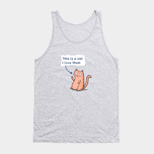 This is a Cat Tank Top